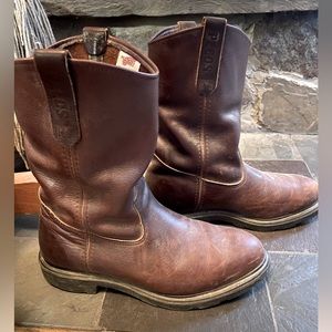 Redwing cowboy boots.